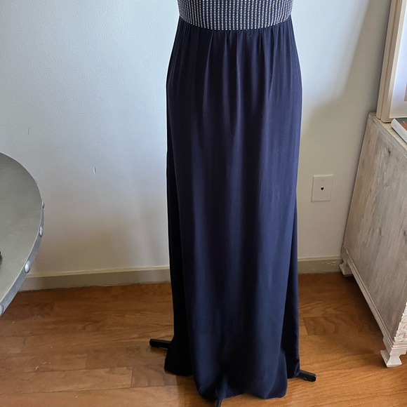 Navy blue Hutch strapless dress - Picture 2 of 8